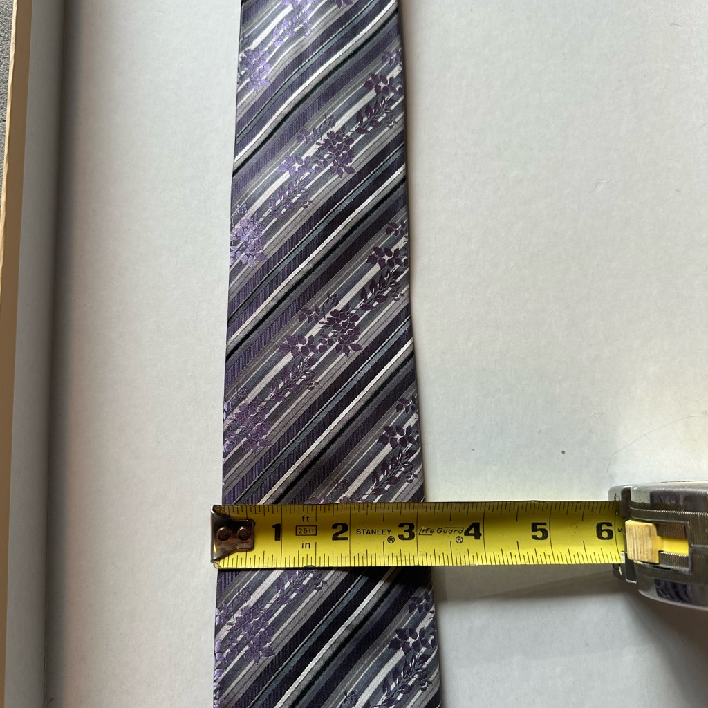 Ml Material London Brand Tie